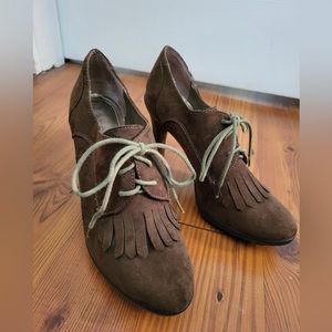 Tahari Lace up Booties